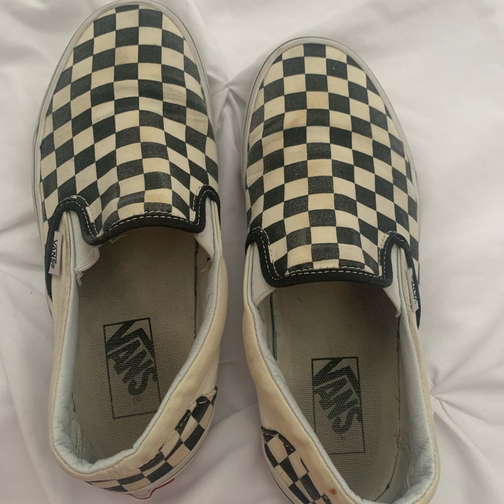 Checkered vans